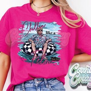 Comfort‎ Colors Coral Graphic Tee
